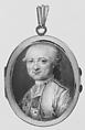 Portrait of a Man, French Painter French, Ivory