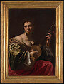 Woman Playing a Guitar, Simon Vouet (French, Paris 1590–1649 Paris), Oil on canvas