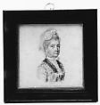 Portrait of a Woman, Said to Be Lady Dering, John Smart  British, Pencil and watercolor on paper