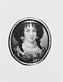 Portrait of a Woman, Continental Painter  Continental, Enamel