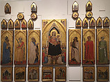 Saint Reparata Being Prepared for Execution, Bernardo Daddi (Italian, Florence (?) ca. 1290–1348 Florence), Tempera on wood, gold ground
