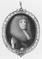 Portrait of a Man, Said to Be John Cecil (1628–1678), Fourth Earl of Exeter, Richard Gibson  British, Vellum laid on card