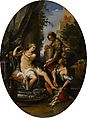 Bathsheba at Her Bath, Giuseppe Bartolomeo Chiari (Italian, Lucca or Rome 1654–1727 Rome), Oil on canvas
