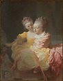 The Two Sisters, Jean Honoré Fragonard (French, Grasse 1732–1806 Paris), Oil on canvas