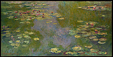 Water Lilies, Claude Monet  French, Oil on canvas