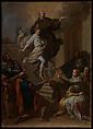 A Miracle of Saint Joseph of Cupertino (1603–1663), Placido Costanzi (Italian, Rome 1702–1759 Rome), Oil on canvas