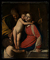 The Holy Family with the Infant Saint John the Baptist, Caravaggio (Michelangelo Merisi) Italian, Oil on canvas