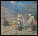 The Shepherd's Song, Pierre Puvis de Chavannes French, Oil on canvas