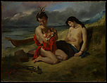 The Natchez, Eugène Delacroix (French, Charenton-Saint-Maurice 1798–1863 Paris), Oil on canvas