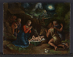 The Adoration of the Shepherds, Girolamo da Carpi (Girolamo Sellari) Italian, Oil on wood