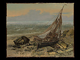 The Fishing Boat, Gustave Courbet  French, Oil on canvas