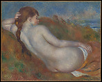 Reclining Nude, Auguste Renoir  French, Oil on canvas