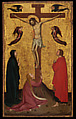 The Crucifixion, Stefano da Verona (Stefano di Giovanni d'Arbosio di Francia) (Italian, Paris or Pavia ca. 1374/75–after 1438 Verona), Tempera on wood, gold ground