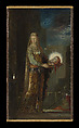 Salome with the Head of John the Baptist, Gustave Moreau  French, Oil on wood