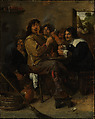 The Smokers, Adriaen Brouwer  Flemish, Oil on wood