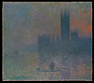 The Houses of Parliament (Effect of Fog), Claude Monet  French, Oil on canvas