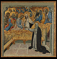 The Mystic Marriage of Saint Catherine of Siena, Giovanni di Paolo (Giovanni di Paolo di Grazia)  Italian, Tempera and gold on wood