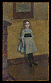Little Denise (Denise Maréchal, later Madame Georges Béart, 1883–1956), Theo Van Rysselberghe (Belgian, Ghent 1862–1926 Saint Clair), Oil on canvas