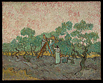 Women Picking Olives, Vincent van Gogh Dutch, Oil on canvas