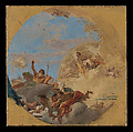 Neptune and the Winds, Giovanni Battista Tiepolo  Italian, Oil on canvas