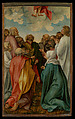 The Ascension of Christ, Hans Süss von Kulmbach (German, Kulmbach ca. 1480–1522 Nuremberg), Oil on fir