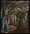The Vision of Saint John, El Greco (Domenikos Theotokopoulos) (Greek, Iráklion (Candia) 1541–1614 Toledo), Oil on canvas