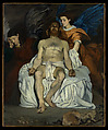 The Dead Christ with Angels, Edouard Manet French, Oil on canvas