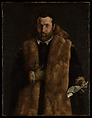 Portrait of a Man in a Fur-Trimmed Coat, Italian (Lombard) Painter  Italian, Oil on canvas