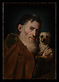An Old Man with a Dog, Giacomo Ceruti (Italian, Milan 1698–1767 Milan), Oil on canvas