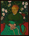 La Berceuse (Woman Rocking a Cradle; Augustine-Alix Pellicot Roulin, 1851–1930), Vincent van Gogh Dutch, Oil on canvas