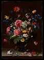 A Bouquet of Flowers, Clara Peeters  Flemish, Oil on wood
