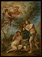 The Rebuke of Adam and Eve, Charles Joseph Natoire (French, Nîmes 1700–1777 Castel Gandolfo), Oil on copper