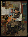 The Net Mender (Garnbinderen), Christian Krohg (Norwegian, Vestre Aker 1852–1925 Oslo (Kristiania)), Oil on canvas