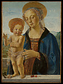Madonna and Child, Andrea del Verrocchio Italian, Tempera and gold on wood