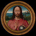 Salvator Mundi, Workshop of Hans Memling (Netherlandish, Seligenstadt, active by 1465–died 1494 Bruges), Oil on wood