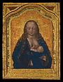 Virgin Suckling the Child, Netherlandish (Antwerp) Painter (ca. 1520), Tempera and gold on linen