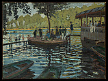 La Grenouillère, Claude Monet (French, Paris 1840–1926 Giverny), Oil on canvas