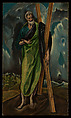 Saint Andrew, El Greco (Domenikos Theotokopoulos)  Greek, Oil on canvas