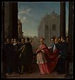 A Cardinal's Procession, Ottavio Leoni (Il Padovano) (Italian, Rome 1578–1630 Rome), Oil on copper