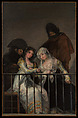 Majas on a Balcony, Attributed to Goya (Francisco de Goya y Lucientes) (Spanish, Fuendetodos 1746–1828 Bordeaux), Oil on canvas
