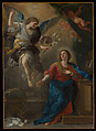 The Annunciation, Luca Giordano (Italian, Naples 1634–1705 Naples), Oil on canvas