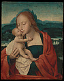Virgin and Child, Master of the Mansi Magdalen  Netherlandish, Oil on wood