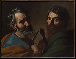 Saints Peter and Paul, Bartolomeo Manfredi  Italian, Oil on canvas