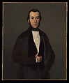 Portrait of a Man, French Painter (Henri Lehmann?) French, Oil on canvas