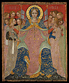 Saint Ursula and Her Maidens, Niccolò di Pietro  Italian, Tempera and gold on wood