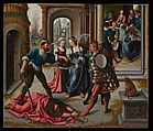 The Martyrdom of Saint John the Baptist, Bernard van Orley (Netherlandish, Brussels ca. 1492–1541/42 Brussels), Oil on wood