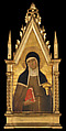 Saint Clare, Lippo Memmi (Filippo di Memmo) (Italian, Sienese, active by 1317–died 1356), Tempera on wood, gold ground