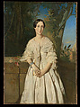 Comtesse de La Tour-Maubourg (Marie-Louise-Charlotte-Gabrielle Thomas de Pange, 1816–1850), Théodore Chassériau  French, Oil on canvas