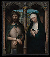 Christ Crowned with Thorns (Ecce Homo), and the Mourning Virgin (Mater Dolorosa), Adriaen Isenbrant (Netherlandish, active by 1510–died 1551 Bruges), Oil on canvas, transferred from wood
