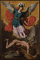 Saint Michael the Archangel, Ignacio de Ries  Spanish, Oil on canvas